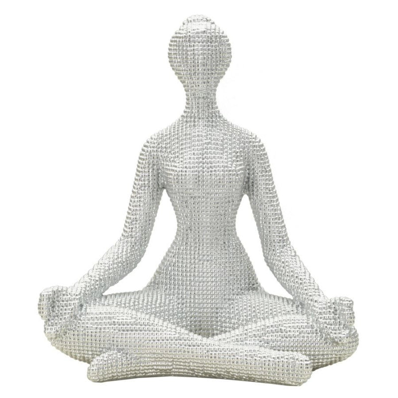 Donnina Yoga Silver cm 20,5x15,5x23