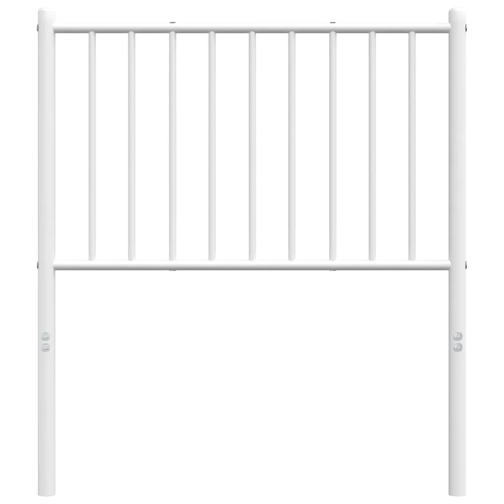 Testiera di Ricambio in Metallo Bianco 75 cm 350957