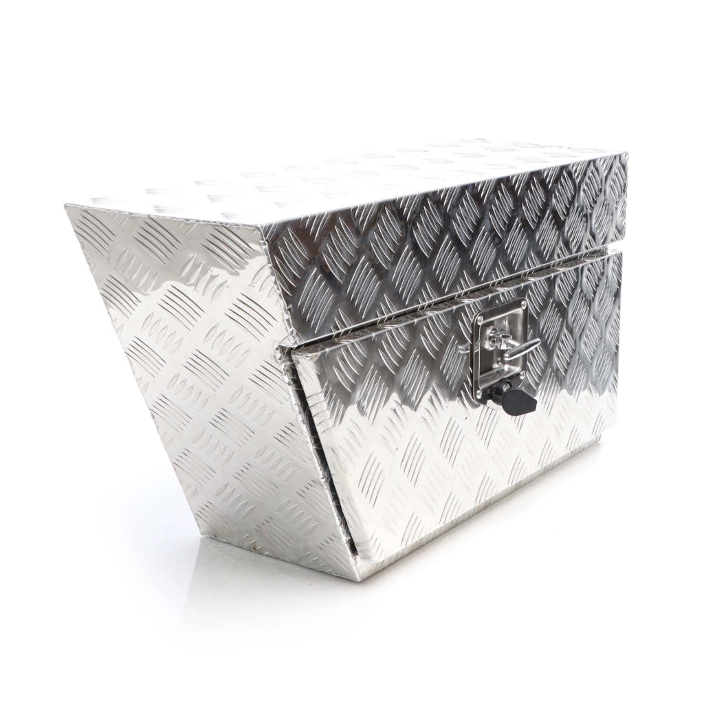 Cassetta porta attrezzi camion lato sinistro, alluminio 75x25x40cm max 60 l Gavone sottoscocca