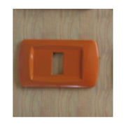 Trade Shop - Placchette Placche In Abs Serie Magic Bticino Compatibili Placca Copriprese Fori - Arancione -3 Fori     -