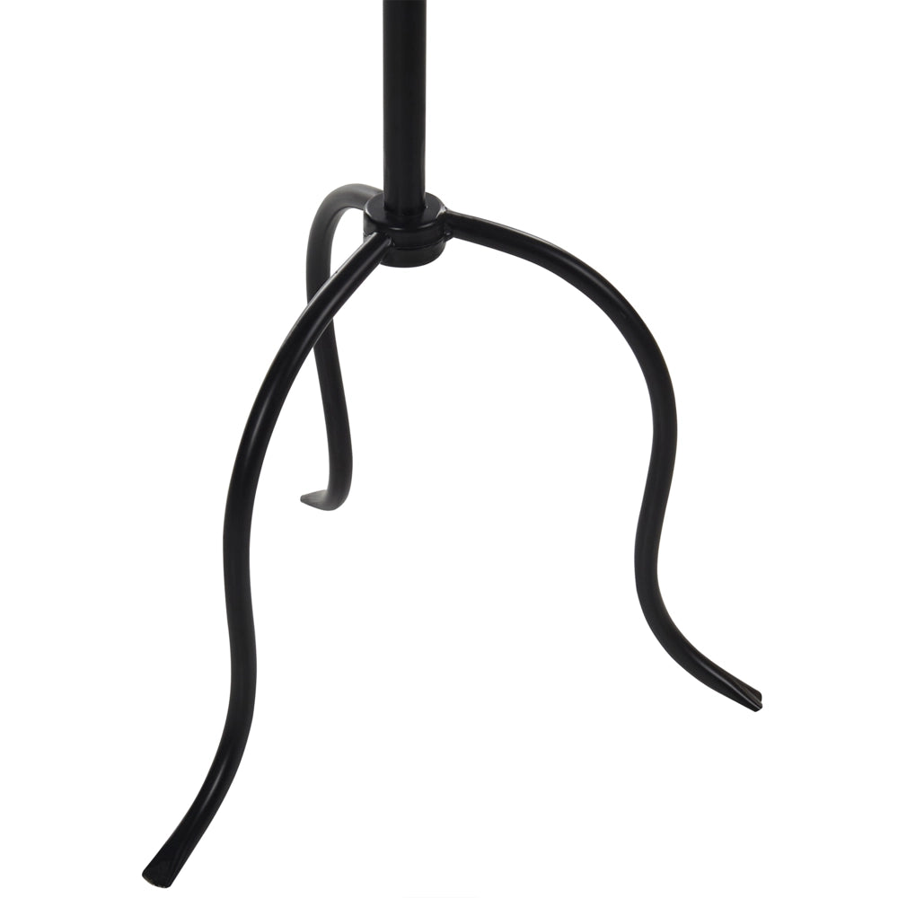 Portacandele in metallo nero ferro 120 cm Stile moderno Centrotavola Decorazione