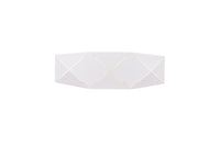 Applique da Interno a LED in Metallo Bianco Opaco