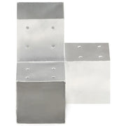 Connettore per Pali a Forma di Y in Metallo Zincato 101x101 mm 145481