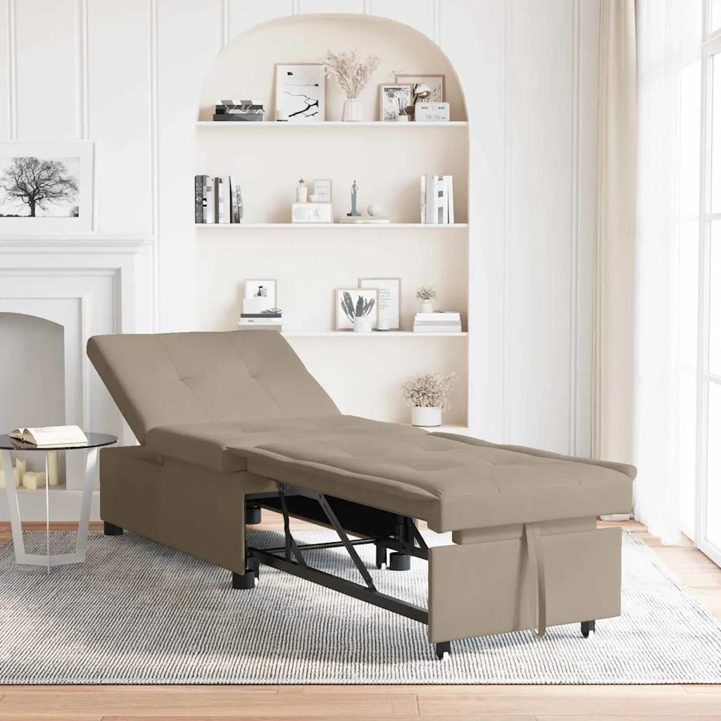 Divano Letto Estraibile Talpa 194 x 67 x 82 cm Microfibra 42008607