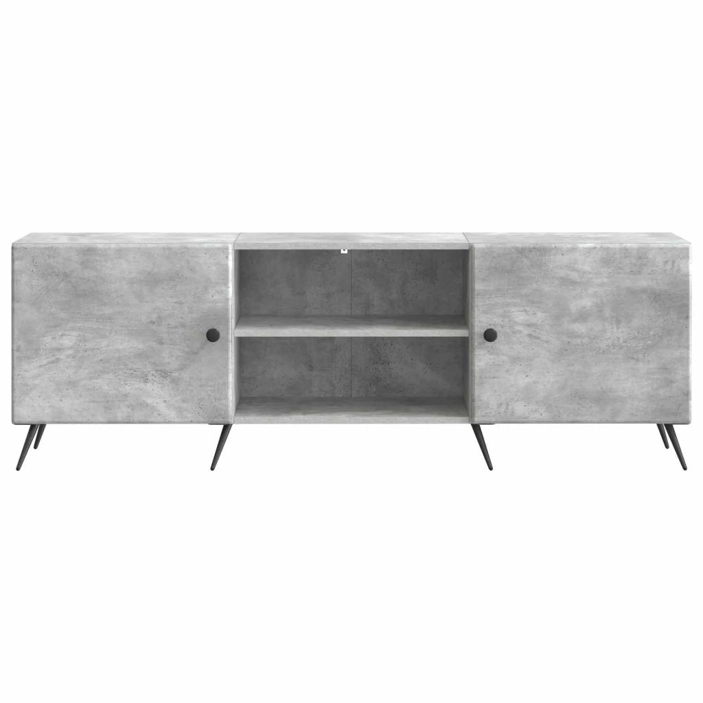 Mobile TV Grigio Cemento 150 x 31 x 50 cm Legno ingegnerizzato 895608