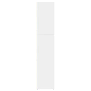 Libreria Bianca 80x30x152 cm in Legno Multistrato 857940