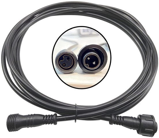 Cavo di allungamento 2-pini per lampade LED a led unicolore IP67 impermeabile all'acqua - 1 metro