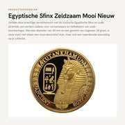 Moneta Commemorativa in Oro - Sfinge Egizia - Moneta da Collezione - Regalo per i Collezionisti - Diametro 40 mm - Peso 30 gram