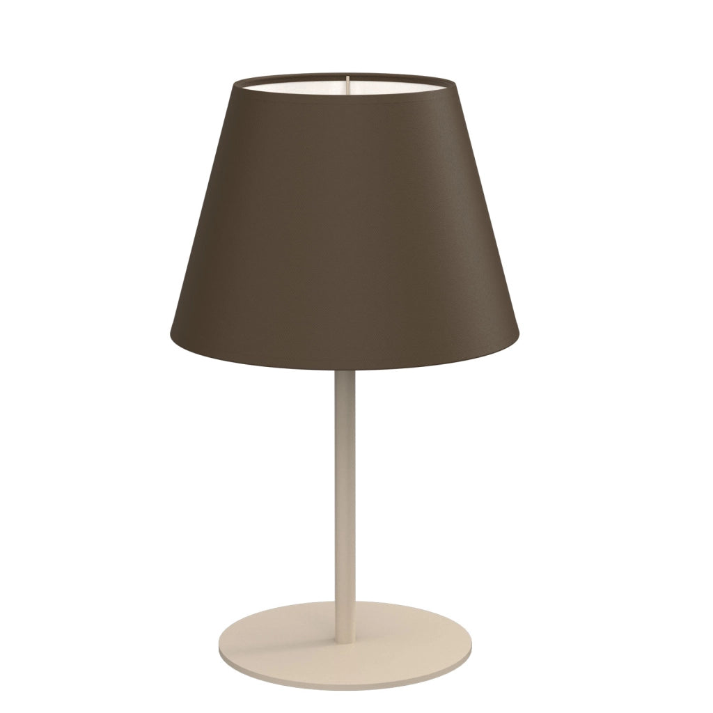 Lampada da tavolo Arden 1xE27 beige marrone Luminex