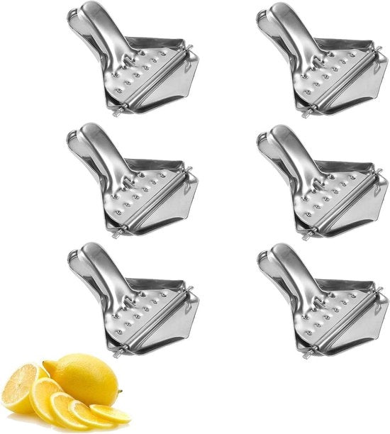 Citrus tritacarne manuale in acciaio inossidabile - 6 pezzi