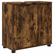 Mobile per Lavabo | Armadio Lavabo da bagno Rovere fum¨¦ 60 x 30 x 60 cm