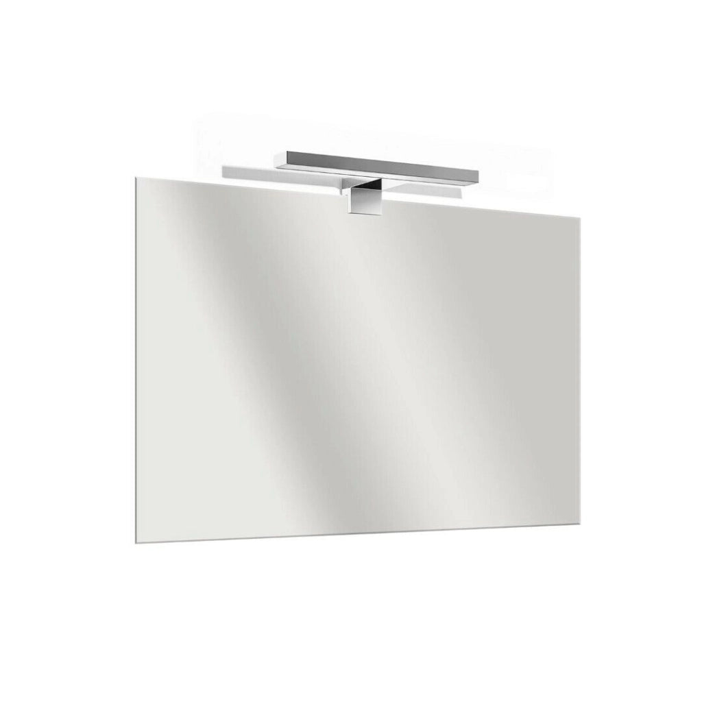 Specchio Filo Parete Lucido Reversibile Bagno Arredo 80X70 Senza Led - 8.0