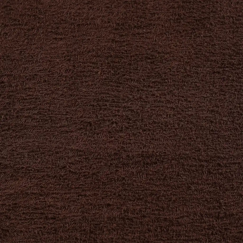 vidaXL Set Asciugamani 8 pz Marroni 360 gsm 100% Cotone