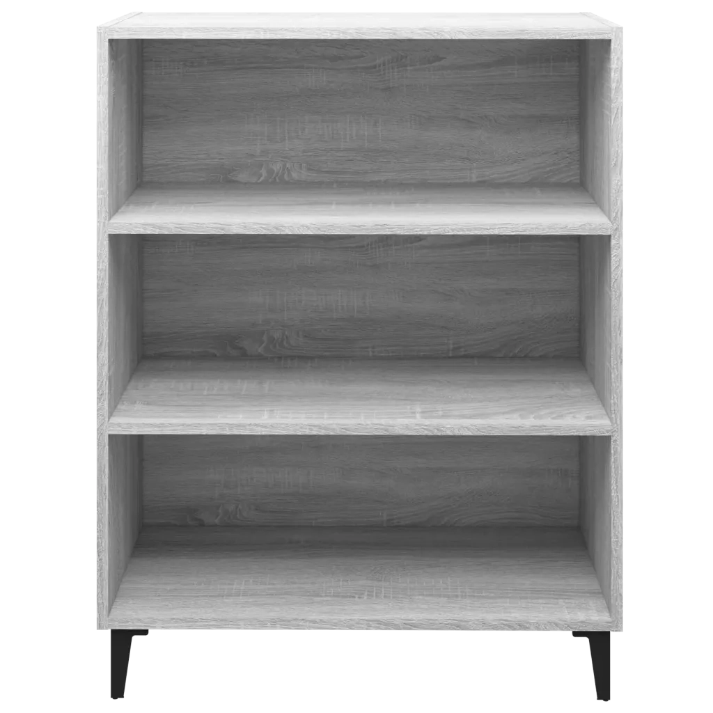 Credenza-Buffet-Armadio da cucina Grigio Sonoma 69,5x32,5x90 cm in Legno Multistrato 157685