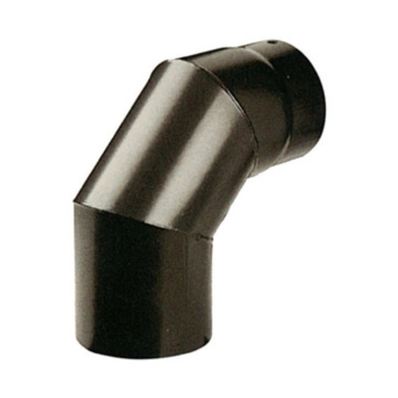 GOMITO PLUS PORCELLANATO 90 D 15 CM NERO OPACO- 1,0 pz
