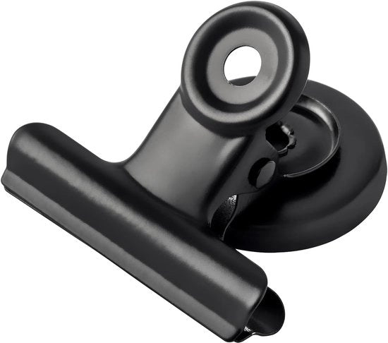 Magneti per frigoriferi - Magnetizzazione Notizie - Potenza magnetica forte - 50mm grande - Nero