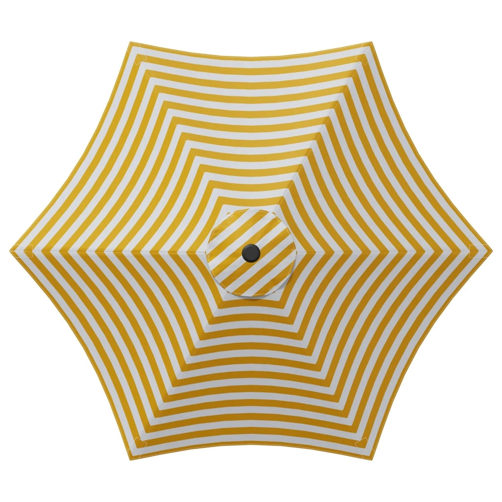 Ombrello da giardino 230 x 230 cm Poliestere Rettangolare 42036219