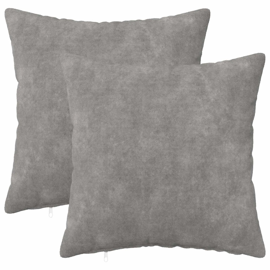 Federa 2 pcs HEERLEN Grigio Chiaro 50 x 50 cm 910975