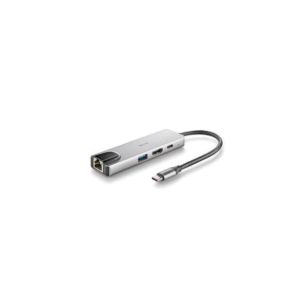 Ngs hub usb-c 4 porte rj45 hdmi usb-c usb 3.0 alluminio - WONDERDOCKSUPRA