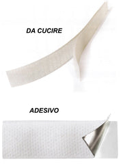 NASTRO VELCRO BIANCO Da cucire Uncino 50.00 metri