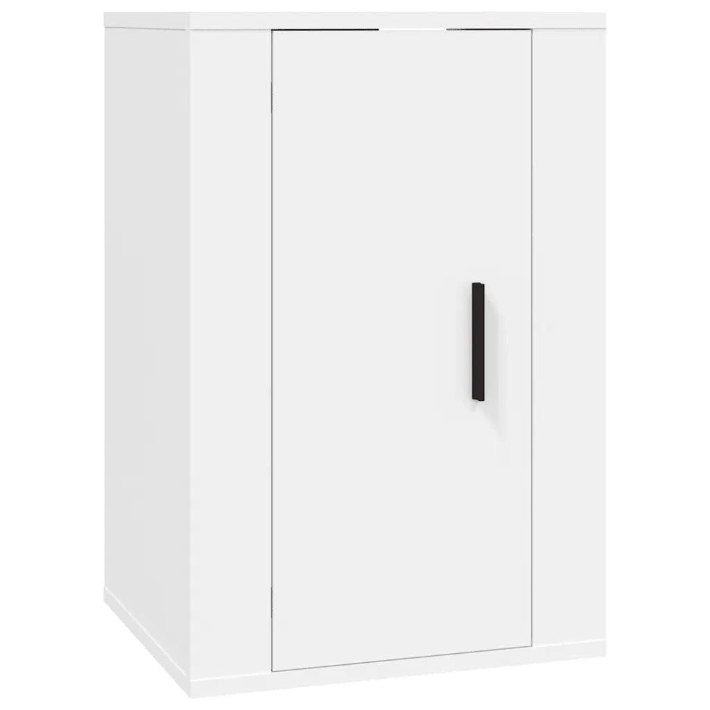 Mobili Porta TV a Parete 2 pz Bianco 40x34,5x60 cm 816657