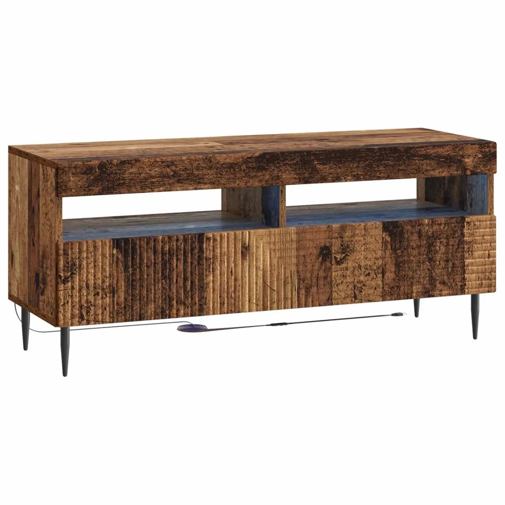 Mobile TV LED a 3 pezzi Legno antico Legno ingegnerizzato 3416687