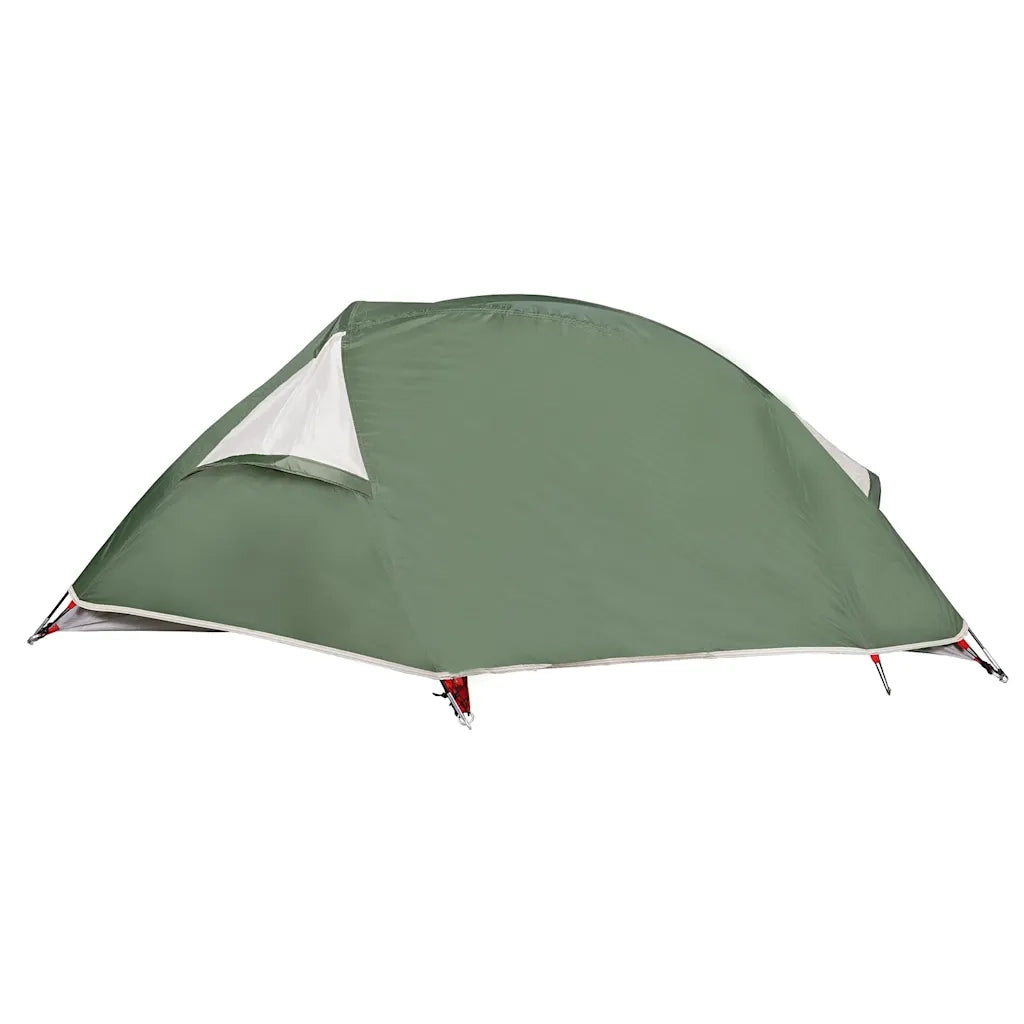 Tenda da Campeggio a Cupola per 1 Persona Verde Impermeabile 94559