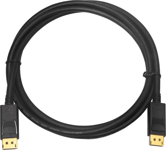 Cavo DisplayPort 1.4 – 8K 60Hz – 4K 144 Hz - 32,4 Gbps – Certificato – Cavo DP 1.4 - 5 Metro