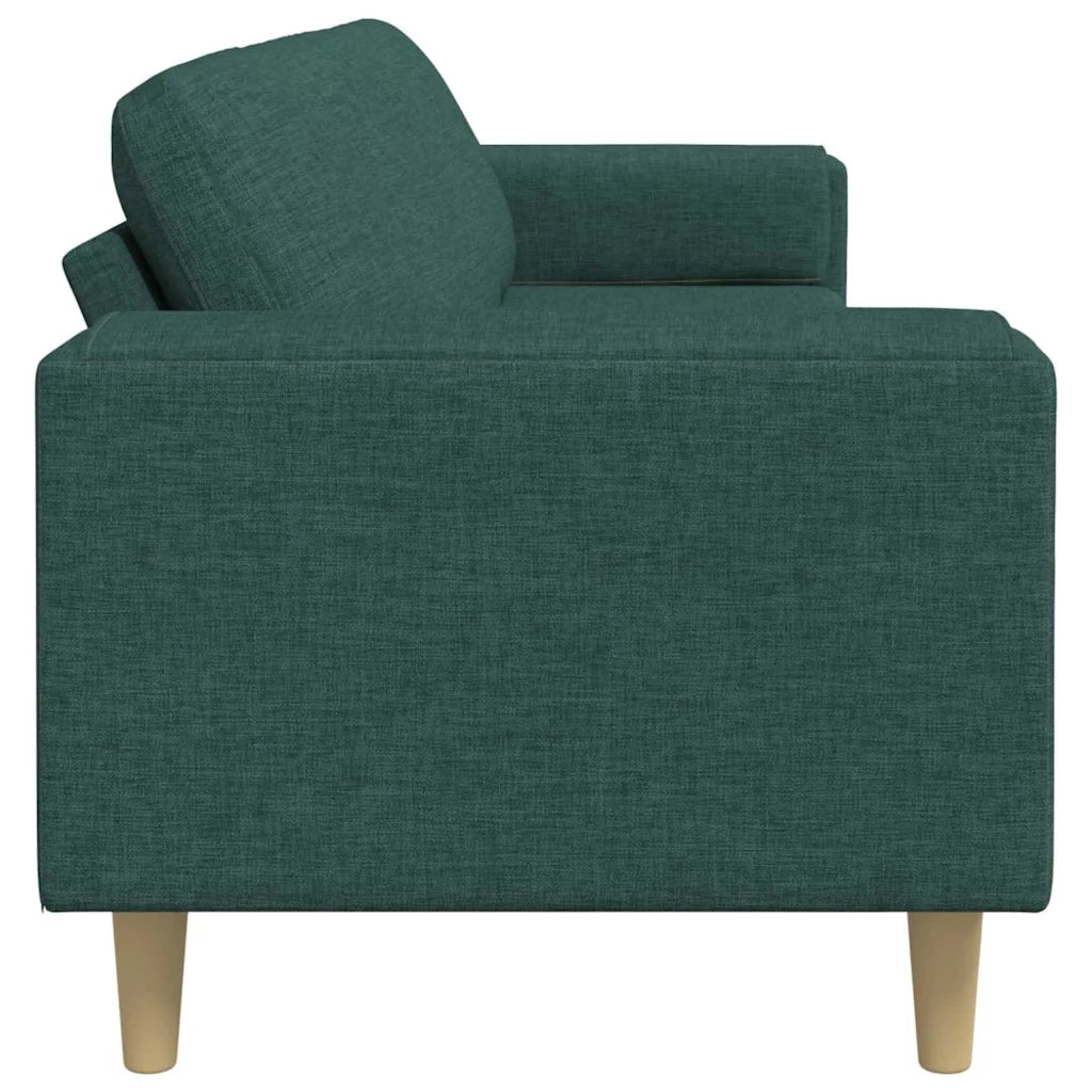 Set di divani Verde scuro Tessuto