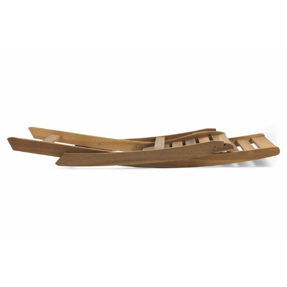 SEDIA PIEGHEVOLE IN LEGNO DI ACACIA  50 X P. 43 X H. 83 CM OKX