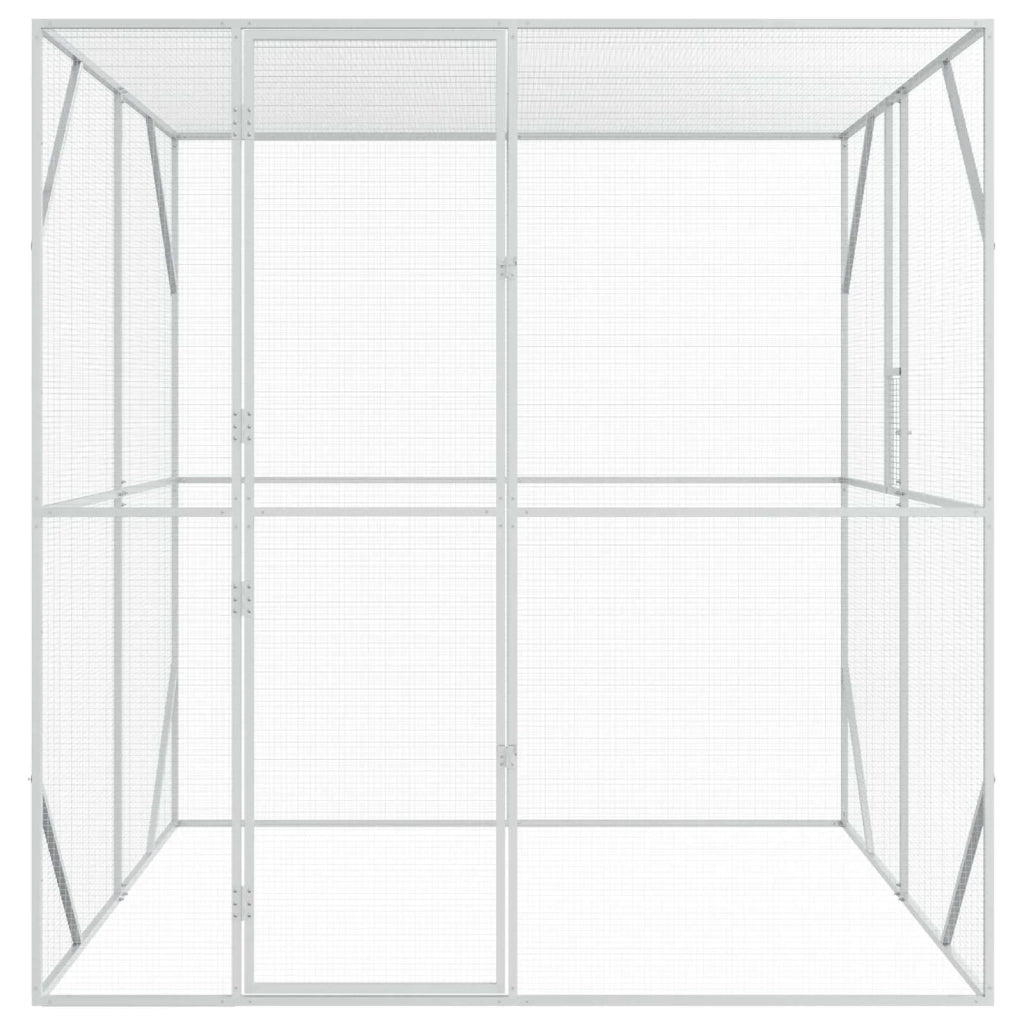 Gabbia per uccelli Antracite 209 x 202 x 214 cm Acciaio zincato 4100931
