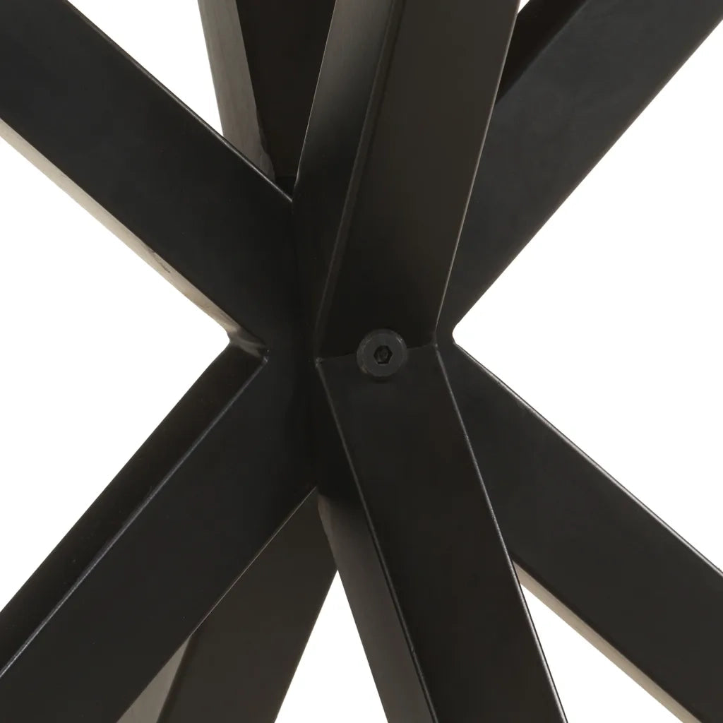 Tavolino di Servizio 68x68x56 cm in Legno Massello di Acacia cod mxl 8841