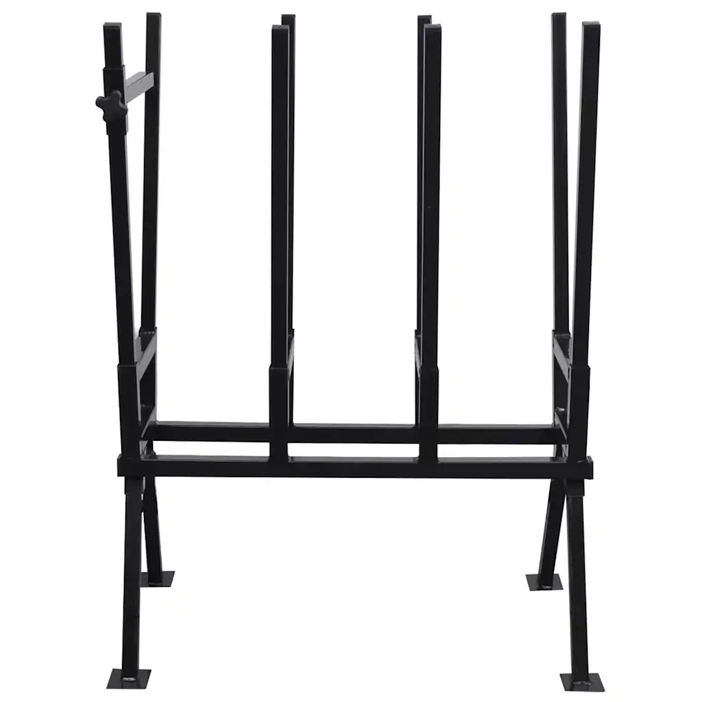 Cavalletto Verniciato a Polvere Nero per Segare Legno 141334
