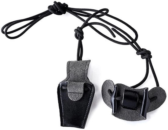 Accessori per Arcobaleno - Accessori per Arcobaleno con Coda in Pelle - Assistente per Arcobaleno - Dimensioni 10x5,5 cm - Nero