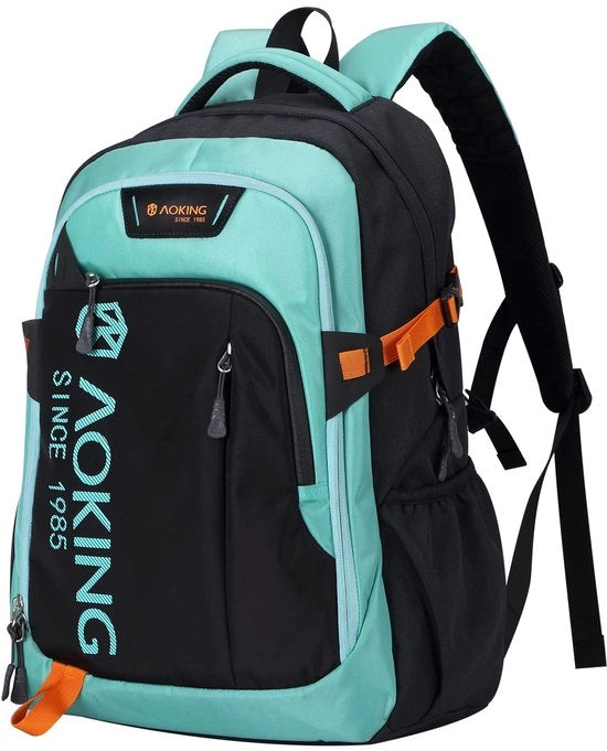 Zaino scolastico, SN57605, 30 L, per laptop fino a 17 pollici, impermeabile