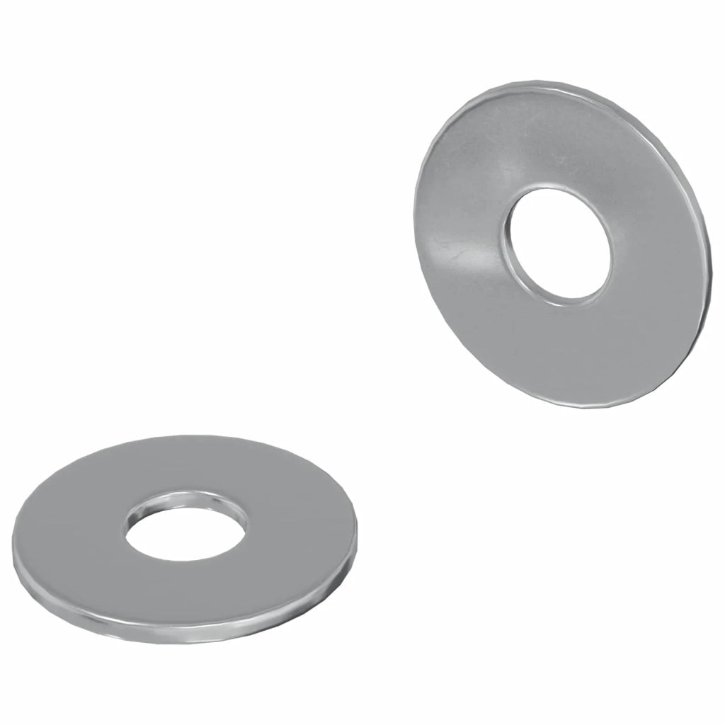 Rondelle 2 pz Argento 18 x 18 x 1,2 mm Ferro CFW4316437