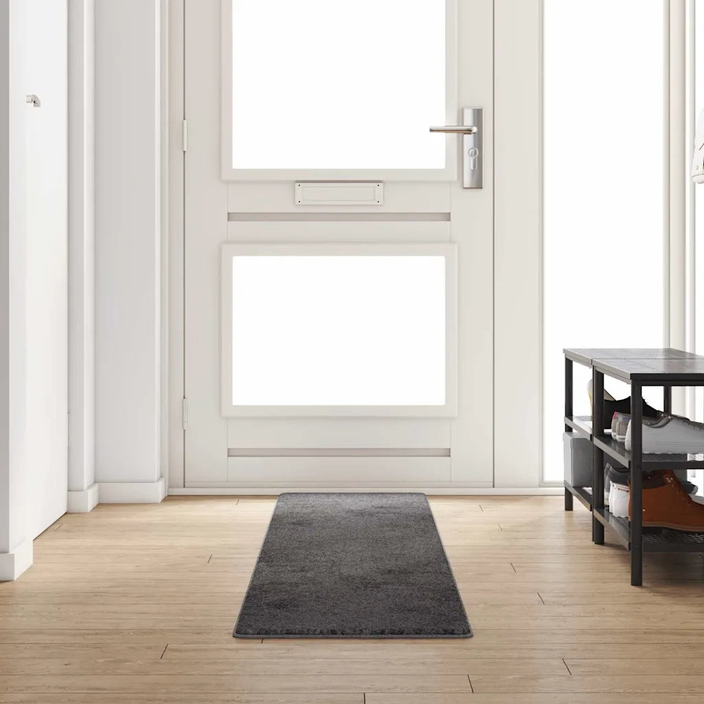 Runner in Moquette | Runner Tappeto Grigio 50 x 300 cm 100% Polipropilene Tuft