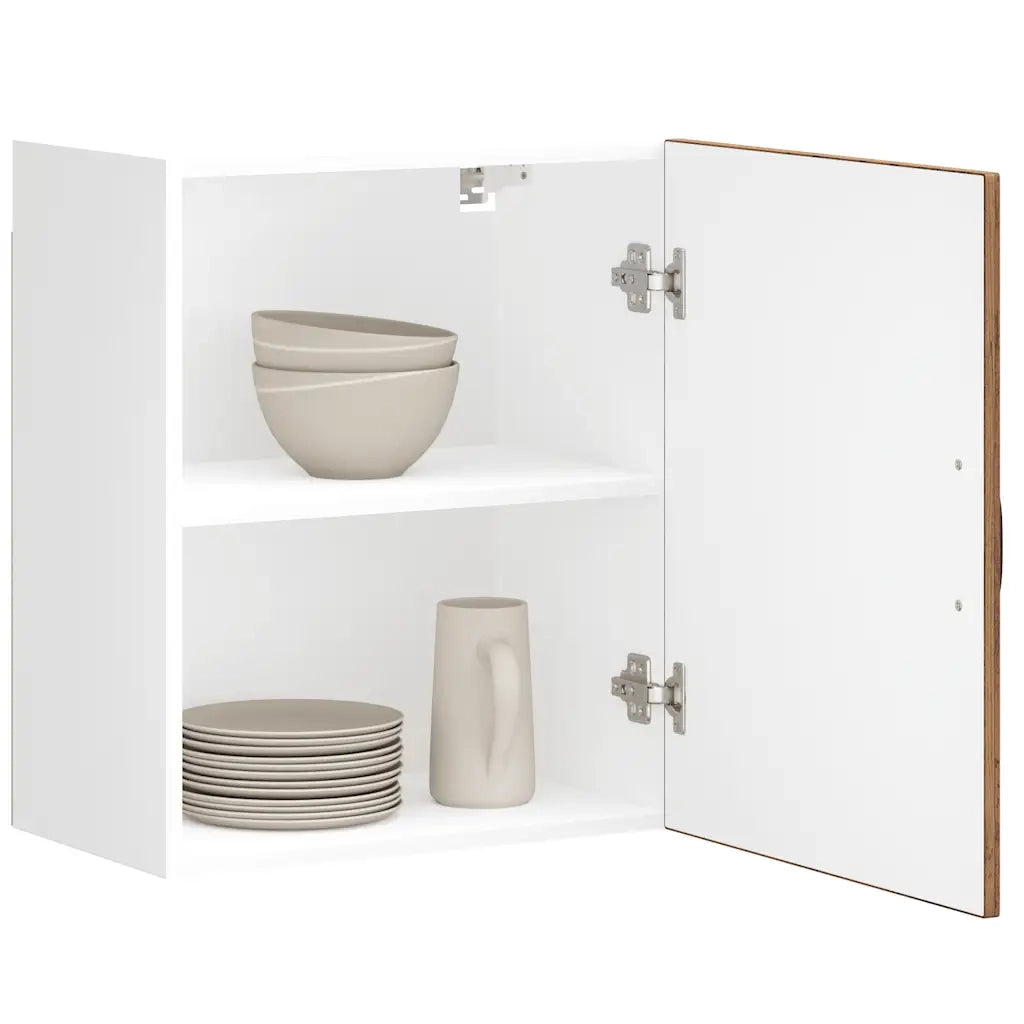 Pensili da cucina 2 pz Kalmar in Legno Multistrato Legno Antico 853574