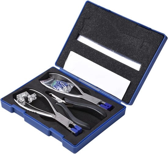 Kit di riparazione occhiali senza cerchietti, set di strumenti ottici, liquido lenziale per riparazioni