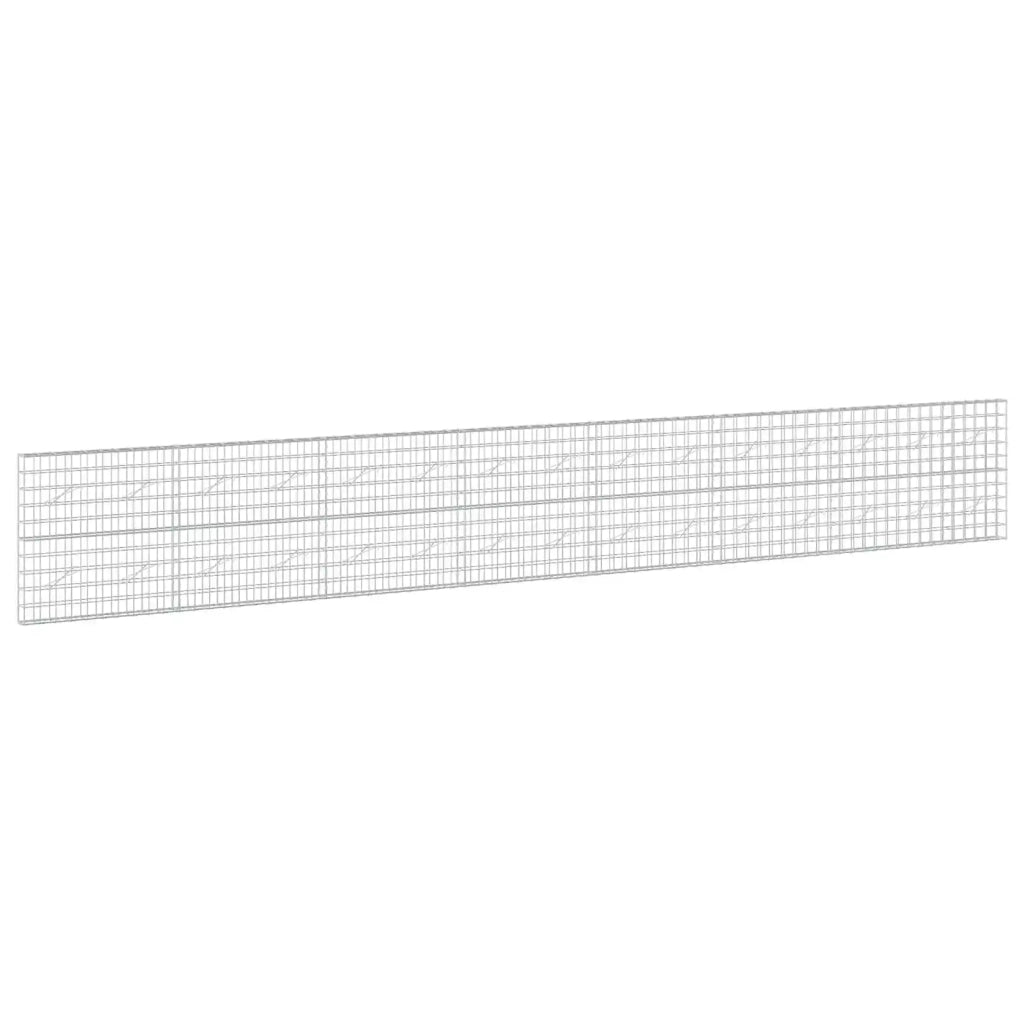 Gabione con filo da 5 mm e rete 10x10 cm 750x10x100 cm 3464937