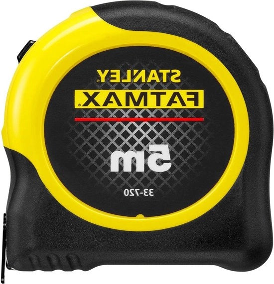 Linta da Misura a 5 Metri con Protezione Blade - Resistente ai Colpi - Smaltimento Mylar - Manico con Presa Fissa Rotaia