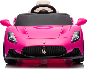Macchina Elettrica per Bambini Licenza Ufficiale Maserati 10,8V 5Ah Rosa