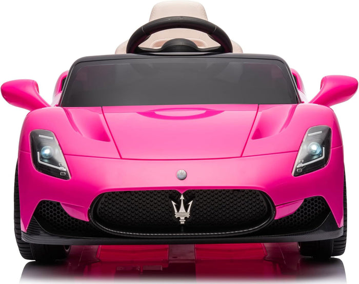 Macchina Elettrica per Bambini Licenza Ufficiale Maserati 10,8V 5Ah Rosa