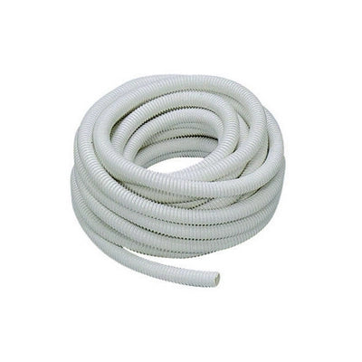 TUBO IN PVC SPIRALATO FLESSIBILE BIANCO A MT.- Diam. 32- GOPLA- metri 20