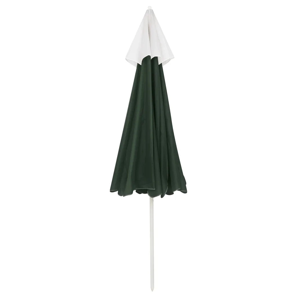 Ombrellone da Spiaggia Verde 240 cm