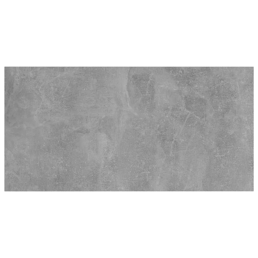 Ripiani per Libreria 4pz Grigio Cemento 40x20x1,5cm Multistrato 805146