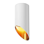 Maytoni Plafoniera Moderna Lipari 1 luce GU10 bianco metallo