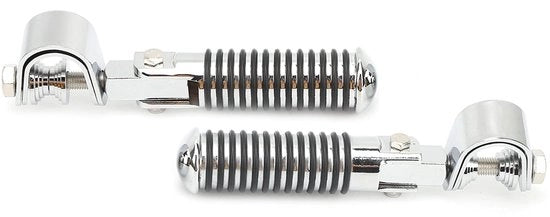 Sostegni motociclistici - Antiscivolo - Resistenti allo shock - Ripiegabili - di alta qualità in gomma/metallo - Facili da utilizzare - Sostegni motociclistici