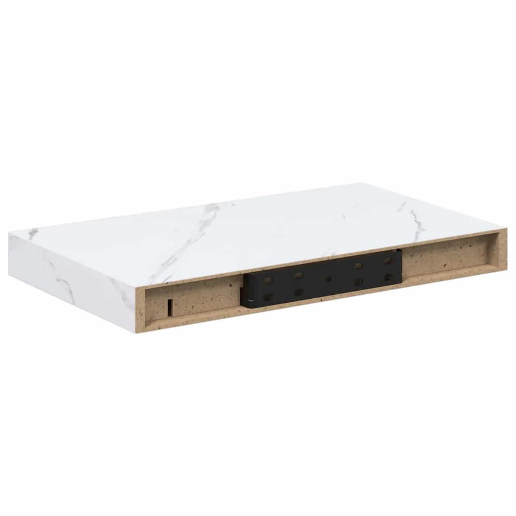 Scaffale da parete A parete Marmo Bianco 40 x 23,5 x 3,8 cm 42019962