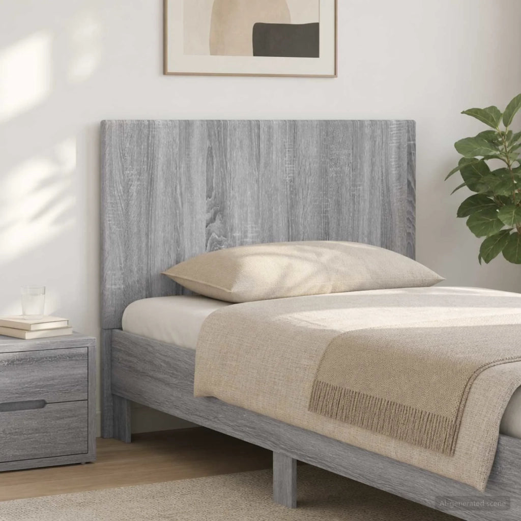 Testiera da Muro BREDA Sonoma grigio Legno ingegnerizzato 897641